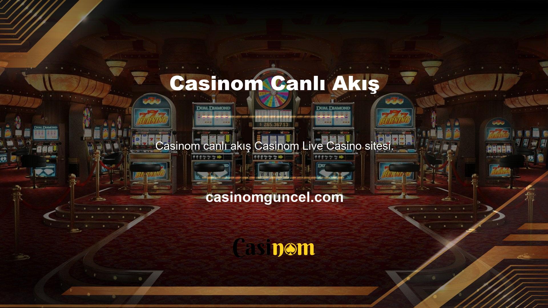 Canlı Akış, daha önce hiç casinoya gitmeyen kullanıcıları tanımlamaya ve orada hissetmelerini sağlamaya yardımcı olur